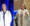 Photo 1: Emily Tisler stands proud in her pharmacy white coat. Photo 2: Natalie Nunez smiles with her thumbs up while she poses in her pharmacy white coat.