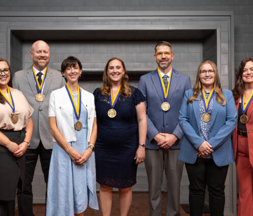 Endowed holder honorees from the 2025 University Leadership Honors ceremony at South Dakota State University
