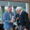 Marc Mooney showing Frank Kurtenbach the Lohr Award medallion, both smiling.