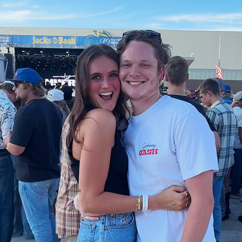 Gracie Barber and her boyfriend at Jacks Bash 3